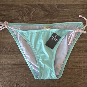 NWT Women’s Abercrombie & Fitch Light Blue Bikini Bottom